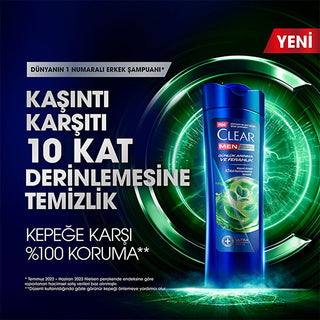 Clear Men: Advanced Anti-Dandruff Shampoo for Men - Cedarwood Eucalyptus - Itchy & Oily Scalp Relief - 48H Freshness Clear Men Anti-Dandruff Shampoo - Itchy Scalp Relief anti-dandruff shampoo for men, clear men shampoo, shampoo for itchy scalp, shampoo for oily scalp, cedarwood eucalyptus shampoo, men's daily cleansing shampoo, kepeğe karşı etkili şampuan, shampoo with taurine and vitamin B3, anti-dandruff shampoo, dry scalp shampoo men, anti dandruff shampoo, itchy scalp shampoo, oily scalp shampoo, cedarw