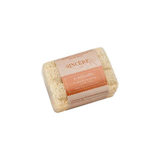 Sincere Kabak Lifli Sabun C Vitamini 120 gr - Vitamin C Soap for Brighter Skin with Luffa Exfoliation Sincere Vitamin C Soap for Brighter Skin Vitamin C Soap, Luffa Soap, Brightening Skincare, Natural Soap, Exfoliating Soap, skincare, radiant skin, antioxidant soap, gentle exfoliation, nourishing cleansing