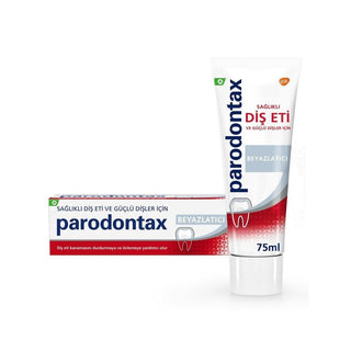 Parodontax Whitening Toothpaste for Adults - 75ml - Gum Protection & Anti-Decay Parodontax Whitening Toothpaste for Adults whitening toothpaste, Parodontax toothpaste, adult toothpaste, oral care products, fluoride toothpaste, gum protection, anti-decay, teeth whitening, oral hygiene, dental care, health and beauty, cosmetics