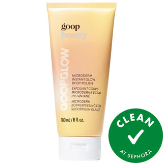 GOOPGLOW Microderm Instant Glow Body Polish - Natural Exfoliating Body Scrub for Glowing Skin GOOPGLOW Body Polish for Glowing Skin - Natural Exfoliant Body Polish, Exfoliating Body Scrub, Natural Skincare, Glow Enhancing Body Treatment, Clinical Skincare Products, Skincare, Body Care, Exfoliant, Natural Ingredients, Vitamin C, Kakadu Plum, Hibiscus Flower Acids, Micro-Exfoliating Minerals