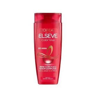 Loreal Paris Elseve Color Vive 2-in-1 Color Protecting Shampoo with UV Filter - 12.18 fl oz Loreal Paris Color Vive 2-in-1 Shampoo - Color Protecting Color Protecting Shampoo, Loreal Paris Elseve Color Vive, 2-in-1 Shampoo, UV Protection for Hair, Paraben-Free Shampoo, Hair Care, Colored Hair, Color Protection, Hair Color Maintenance, Gentle Shampoo, Nourishing Shampoo, Long-Lasting Hair Color, Hair Health, UV Filter, Color Vive, Elseve, Loreal Paris
