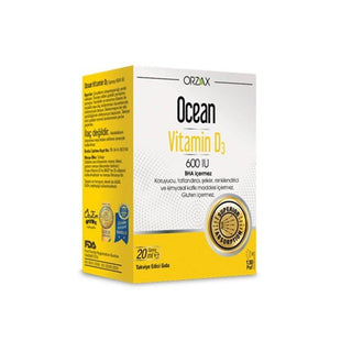 Orzax Ocean Vitamin D3 600 IU 20 ml Spray - Gluten-Free, BHA-Free Supplement for Kids and Adults Orzax Vitamin D3 Spray - Boost Immune System & Bone Health Vitamin D3 spray, dietary supplement Vitamin D, gluten-free supplement, BHA-free Vitamin D3, children's Vitamin D supplement, immune system support, bone health, calcium absorption, dietary supplement for kids, Vitamin D deficiency solution