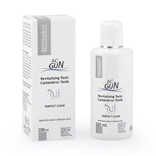 Dermoskin Acnegun Revitalizing Toner for Acne-Prone Skin - Deep Cleansing, Salicylic Acid, 6.76 fl oz Dermoskin Acnegun Toner for Acne-Prone Skin - Salicylic Acid Acne Toner, Salicylic Acid Toner, Oily Skin Care, Acne-Prone Skin Toner, Dermoskin Acnegun, Skincare, Acne Treatment, Toner, Facial Toner, Body Toner, Salicylic Acid, Multifruit Acid, Hamamelis Virginiana, Anti-Acne Products, Oil Control, Pore Tightening, Blackhead Reduction