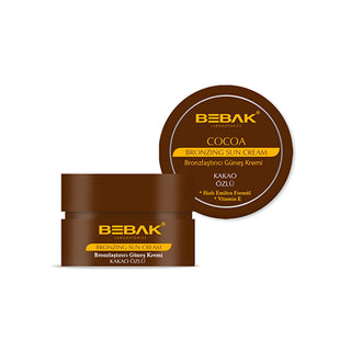 Bebak Cocoa Tanning Cream: Achieve a Beautiful Bronzed Tan, Moisturizes Dry Skin & Extends Tan Duration - Sun Tanning Lotion, 100 ml Bebak Cocoa Tanning Cream: Bronzed Tan & Moisturizer tanning cream, cocoa tanning cream, sun tanning lotion, tan enhancer, tan extender, bronzing cream, moisturizing tanning cream, dry skin tanning, fast tanning cream, self tanner, sunless tanner, cocoa butter, moisturizer, dry skin, bronzed skin, summer glow, beach ready, vacation prep, quick tan, even tan, cocoa extract, tan