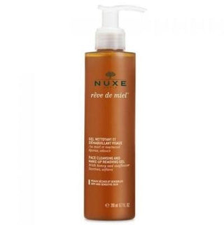 nuxe reve de miel cleansing gel 200ml, nuxe makeup remover gel for dry skin Nuxe Reve De Miel Cleansing Gel - Makeup Remover | 200ml Nuxe Reve De Miel Cleansing Gel 200ml nuxe, cleansing-gel, makeup-remover, dry-skin, sensitive-skin, natural-ingredients, facial-cleanser, beauty, ai-generated, skincare