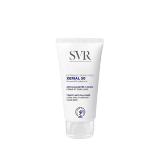 SVR Xerial 50 Extreme Foot Care Cream - Intensive Moisturizer for Dry Heels & Skin, 1.69 fl oz SVR Xerial 50 Extreme Foot Care Cream - Moisturize Dry Heels foot care cream, dry heel repair, moisturizing foot cream, SVR Xerial 50 Extreme, intensive foot moisturizer, foot moisturizer, dry skin repair, foot care routine, cream texture, portable foot care