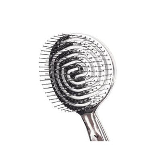 Nascita Pro 3D Flexi Kontrol Hair Brush - Silver Detangling Brush for Easy Hair Management Nascita Pro 3D Flexi Kontrol Hair Brush - Silver Hair Brush, Detangling Brush, Flexible Hair Brush, Silver Hair Brush, Nascita Pro Hair Brush, Hair Care, Hair Styling, Easy Hair Management, Tangle Free, Hair Brush with 3D Flexi Kontrol, Silver Finish Hair Brush