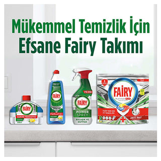Fairy Dishwashing Spray - 3-in-1 Lemon Scented Grease Remover for Kitchen Cleaning