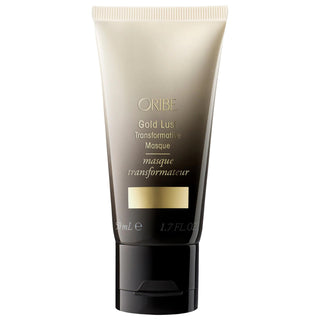 Oribe Mini Gold Lust Transformative Mask - Intensive Moisturizing Hair Treatment for Dry, Damaged Hair Oribe Mini Gold Lust Mask - Moisturizing Hair Treatment Hair Mask, Moisturizing Hair Treatment, Dry Hair Care, Damaged Hair Repair, Vegan Hair Products, Gluten-Free Hair Care, Cruelty-Free Cosmetics, Oribe, Hair Care, Hair Treatment, Intensive Moisturization, Bio-Restorative Complex, Baobab Tree Oil, Oribe Signature Complex