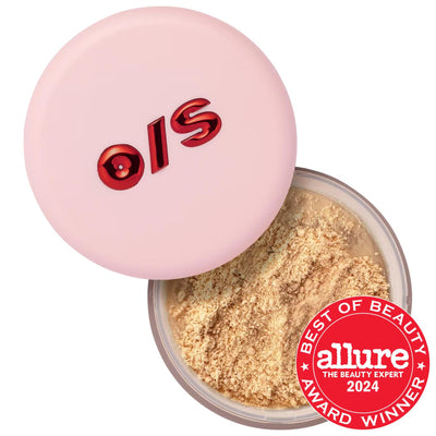 Ultimate Blurring Setting Powder: 24HR Shine Control, Matte Finish, Vegan & Cruelty-Free - Loose Powder for Poreless Loo