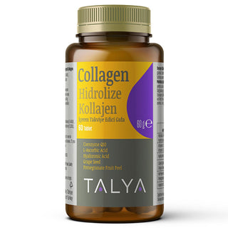 Talya Hydrolyzed Collagen Dietary Supplement for Adults - 60 Tablets - Skin, Hair, and Joint Health Support Talya Hydrolyzed Collagen Supplement - 60 Tablets hydrolyzed collagen supplement, collagen dietary supplement, adult health supplement, skin health support, joint health supplement, beauty and wellness products, dietary supplements for adults, health and wellness supplements