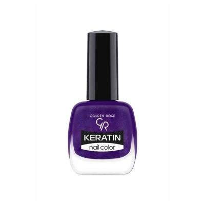 Golden Rose Keratin Nail Polish - Long Lasting, Shiny Finish, Cruelty-Free & Paraben-Free Nail Color