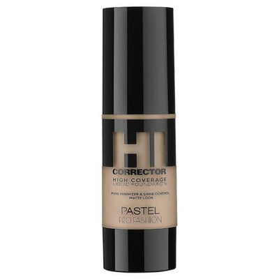 Pastel High Coverage Liquid Foundation - Shade 404, 30ml - Flawless Finish, Skin Perfecting, Matte, Long-Lasting Coverag