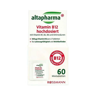 Altapharma Vitamin B Supplement with Amino Acids - Enhances Energy Metabolism & Nervous System Support - Vegan, Gluten-Free, Lactose-Free Altapharma Vitamin B Supplement - Boost Energy & Nervous System Health Vitamin B supplement, Amino acid supplement, Energy metabolism support, Vegan dietary supplement, Gluten-free vitamins, Lactose-free vitamins, Nervous system support, Dietary supplement, Health and wellness, Vegan lifestyle, Energy boost, Fatigue relief