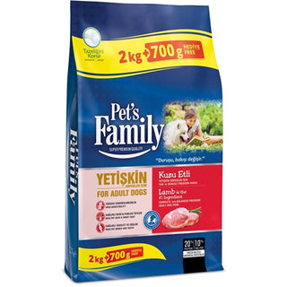 Pet's Family Lamb Recipe Adult Dry Dog Food: Complete Nutrition, Healthy Digestion, and Shiny Coat - 5.95 lbs Pet's Family Lamb Dog Food: Healthy Digestion & Shiny Coat Dog food, Adult dog food, Lamb dog food, Kuzu etli köpek maması, Dry dog food, Dog kibble, Pet food, Affordable dog food, Dog food with vitamins, Dog food with lamb, Lamb recipe, Sensitive stomach, Healthy digestion, Shiny coat, Dog food for allergies, Dog food for sensitive dogs, Complete nutrition, Balanced diet, Vitamin enriched, Mineral 