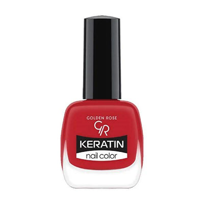 Golden Rose Keratin Nail Polish - Long Lasting & Nourishing Nail Color (No: 37)