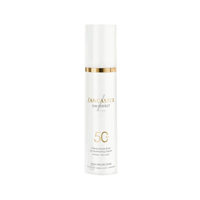 Lancaster Sun Perfect Sun Illuminating Cream SPF50 - Sunscreen Cream with Illuminating Effect, 50ml