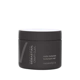 Sebastian Hair Styling Clay Matte Finish 50ml - Strong Hold for Texture and Style Sebastian Hair Styling Clay - Matte Finish, Strong Hold hair styling clay, matte hair clay, Sebastian hair products, strong hold hair styling, 50 ml hair clay, hair texture, styling products, matte finish, hair care, men's grooming, styling clay, hair structure