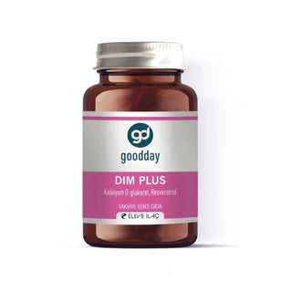 Goodday DIM Plus 60 Tablet - Natural Dietary Supplement for Hormonal Balance and Wellness Goodday DIM Plus 60 Tablet - Natural Hormonal Balance Supplement Dietary Supplement, Herbal Extracts, Calcium D-glucarate, Diindolylmethane, Resveratrol, Piperine, Natural Health Supplements, Nutritional Support, Hormonal Balance, Wellness, Health Supplements, Plant-based Extracts