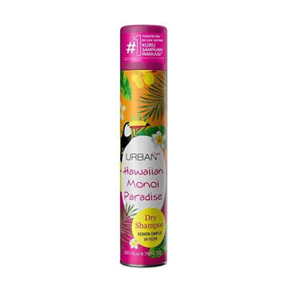Urban Care Dry Shampoo Hawaiian Monoi - Volumizing, Oil Absorbing, Refreshing - 6.76 fl oz Urban Care Dry Shampoo - Volumizing & Refreshing dry shampoo, urban care kuru şampuan, Hawaiian Monoi, volumizing dry shampoo, oil absorbing shampoo, hair care, convenience hair products, busy lifestyles, oily hair solutions, refreshing hair products, travel hair essentials, post-workout hair refresh, hair volumizer, tropical fragrance, relaxing hair experience