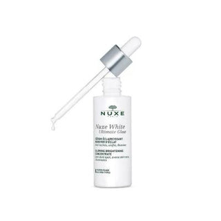 Nuxe White Ultimate Glow Vitamin C Brightening Serum: Reduce Dark Spots, Even Skin Tone, & Boost Radiance - Hyaluronic Acid for Hydration Nuxe Vitamin C Serum: Brighten Skin & Reduce Dark Spots Nuxe White Serum, Brightening Serum, Vitamin C Serum, Dark Spot Corrector, Skin Radiance Serum, Even Skin Tone Serum, Hyaluronic Acid Serum, Glowing Skin Serum, Facial Serum, Skin Brightening, Dark Spot Treatment, Hyperpigmentation, Radiant Skin, Uneven Skin Tone, Vitamin C, Hyaluronic Acid, Skin Care, Beauty, Facial