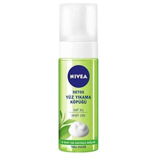 Nivea Detox Face Wash for Oily Skin - Green Tea & Antioxidant Face Cleanser, 5.07 fl oz Nivea Detox Face Wash - Oily Skin Solution face wash for oily skin, detoxifying face wash, green tea face wash, antioxidant face wash, dermatologically approved face wash, Nivea Detox Face Wash, oily skin solution, skincare routine, green tea benefits, antioxidant benefits, daily skincare, pre-makeup routine, post-workout skincare