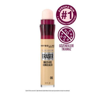 Maybelline Instant Anti Age Eraser Concealer - High Coverage, Hydrating, Multi-purpose Maybelline Concealer for Dark Circles & Imperfections Maybelline Instant Anti Age Eraser Concealer, Concealer for dark circles, Hydrating concealer, Multi-purpose concealer, Long-lasting concealer, High coverage concealer, Makeup for imperfections, Skincare infused makeup, Contouring and highlighting, Flawless finish, All day coverage, Easy application concealer, Suitable for all skin types