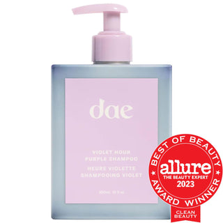 Violet Hour Purple Shampoo - Tone-Correcting, Hydrating, Vegan & Cruelty-Free Shampoo for Blonde, Gray & Lightened Brunette Hair Violet Hour Purple Shampoo - Tone-Correcting & Hydrating purple shampoo, tone-correcting shampoo, hydrating shampoo, vegan hair care, cruelty-free shampoo, brassiness correction, blonde hair care, gray hair shampoo, color-treated hair, hair hydration, strengthening shampoo, vegan beauty, cruelty-free beauty, hair care for dryness, Allure Best of Beauty award winner