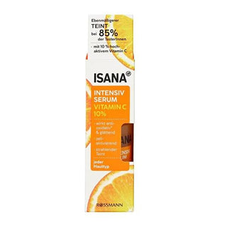 Isana 10% Vitamin C Facial Serum - Brightening & Skin Smoothing - Vegan, Dermatologically Tested - Grapefruit Infused for Radiant Skin Isana Vitamin C Serum: Brighten & Smooth Skin | Vegan & Tested Vitamin C serum, facial serum, vegan serum, brightening serum, skin smoothing serum, Isana serum, grapefruit serum, dermatologically tested serum, serum for all skin types, 10% Vitamin C serum, Vitamin C, facial care, skin radiance, anti-aging, dark spot reduction, skin hydration, vegan skincare, cruelty-free, an