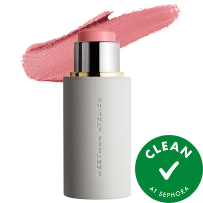 Baby Cheeks Lip + Cheek Cream Blush Stick - Natural Finish, Hydrating, Vegan & Cruelty-Free Makeup