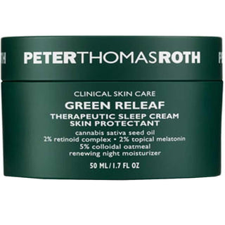 Peter Thomas Roth Green Releaf Therapeutic Sleep Cream Skin Protectant 50ml