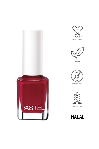 Pastel Vegan Nail Polish - Cruelty-Free, Non-Toxic, Pastel Color 130 - 13ml