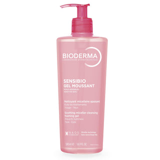 Bioderma Sensibio DS+ Foaming Gel Cleanser - Gentle Sensitive Skin Face Wash 200ml
