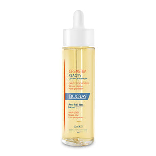 Ducray Creastim Reactiv Hair Loss Treatment Lotion - Stimulates Hair Growth, Restores Volume & Density