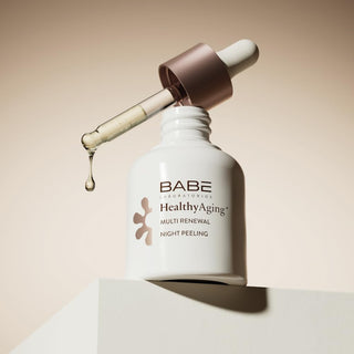Babe Healty Aging Night Peeling Serum 30ml - Anti-Aging Skincare for Wrinkle Prevention