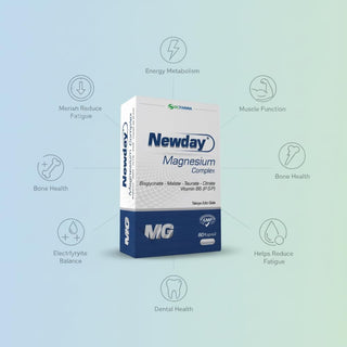 Newday Magnezyum Complex - Nutritional Supplement | 60 Capsules