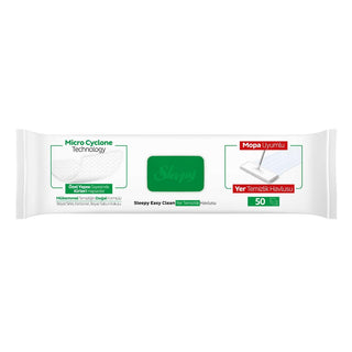 Natural Surface Cleaning Cloths with Arabic Soap - 100 Count | Eco-Friendly