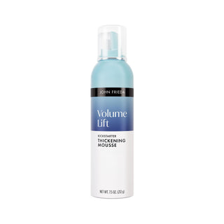 John Frieda Volume Lift Thickening Mousse - Lightweight Hair Volumizer for Fine or Limp Hair, 6.76 fl oz