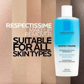 La Roche-Posay Respectissime Eye Makeup Remover for Sensitive Eyes - 4.23 fl ...