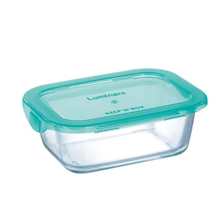 Luminarc Keep N Box Rectangular Storage Container 820cc - Dishwasher Safe | BPA Free