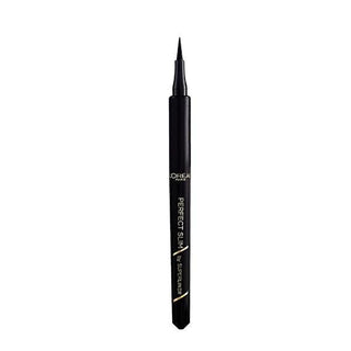 L'Oréal Paris Perfect Slim Eyeliner 01 - Precise Eye Makeup for Women, 0.04 fl oz L'Oréal Paris Perfect Slim Eyeliner 01 - Precise Eye Makeup L'Oréal Paris Eyeliner, Perfect Slim Eyeliner, Cosmetic Eyeliner, Slim Eyeliner Packaging, Eye Makeup Product, Precise Eyeliner, Women's Makeup, Travel-Sized Cosmetics, Makeup for Women, Eye Makeup Essentials, Cosmetic Products for Eyes, L'Oréal Paris Cosmetics, Makeup Precision, Eyeliner for Women