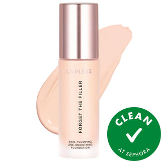 Forget The Filler: Skin-Plumping Line-Smoothing Full Coverage Foundation - Anti-Aging, Vegan, Gluten-Free & Cruelty-Free Makeup Forget The Filler Foundation: Skin Plumping & Line Smoothing full coverage foundation, line smoothing foundation, skin plumping foundation, anti-aging foundation, vegan foundation, gluten-free foundation, cruelty-free foundation, foundation for mature skin, natural finish foundation, non-acnegenic foundation, foundation, makeup, face makeup, anti-aging makeup, vegan makeup, gluten-