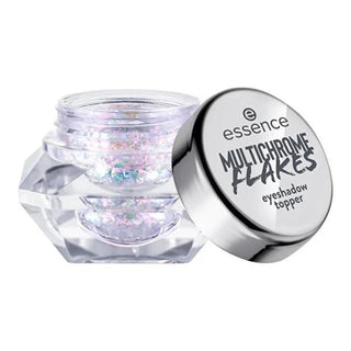 Essence Multichrome Flakes Eyeshadow/Eyeshadow Topper - Water-Based, Multi-Colored Eye Makeup, Versatile Makeup Product Essence Multichrome Eyeshadow Topper - Water-Based Makeup multichrome eyeshadow, eyeshadow topper, water-based makeup, multi-colored eye makeup, versatile makeup product, makeup for sensitive eyes, easy to apply eyeshadow, customizable eye makeup, quick-drying makeup, luxurious makeup packaging