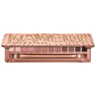Urban Decay Naked3 Soft Pink Eyeshadow Palette - 12 Shade Vegan, Cruelty-Free Makeup with Brush Naked3 Soft Pink Eyeshadow Palette - Vegan & Cruelty-Free soft pink eyeshadow palette, Naked3 Eyeshadow, cruelty-free eyeshadow, gluten-free makeup, vegan eyeshadow brush, rosy neutral eyeshadows, pink eyeshadow for blue eyes, mauve eyeshadow shades, Urban Decay, makeup, cosmetics, eye makeup, eyeshadow palette, vegan makeup, cruelty-free makeup, gluten-free cosmetics