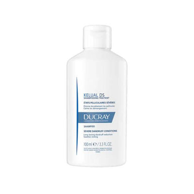 Ducray Kelual DS Anti-Dandruff Shampoo - Relieves Redness & Itching, Treats Severe Flakes, Suitable for Teenagers & Adul