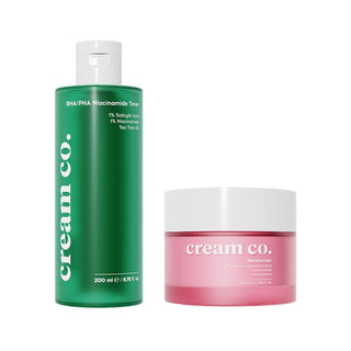 Cream Co. Mattifying Moisturizer Duo: Hydrate & Control Oil for Oily, Combination Skin - Affordable Skincare Set Cream Co. Mattifying Moisturizer: Control Oil & Hydrate! mattifying moisturizer, cream moisturizer set, skincare set, oily skin moisturizer, combination skin moisturizer, affordable skincare, mattifying hydrating duo, facial moisturizer, skincare routine, oil control, hydration, matte finish, two-piece set, value, moisturizer, oily skin, combination skin, skin care, beauty, personal care, women's