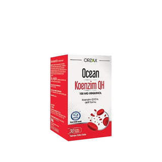 Orzax Ocean CoQ10 Supplement - Antioxidant Support, Cardiovascular Health, 30 Soft Gel Capsules Orzax Ocean CoQ10 - Antioxidant Support & Heart Health Coenzyme Q10, CoQ10 supplement, Soft gel capsules, Antioxidant support, Cardiovascular health, Dietary Supplement, Health and Wellness, Energy Boost, Heart Health, Orzax Ocean