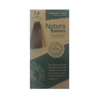 Natura Balance Ammonia-Free Cinnamon Hair Dye (7.4) - Natural, Cream Formulation for Sensitive Scalps Natura Balance Ammonia-Free Cinnamon Hair Dye - Natural Hair Color ammonia-free hair dye, cinnamon hair color, Natura Balance hair dye, cream hair dye, natural hair color, sensitive scalp hair dye, healthy hair products, natural hair dye, reddish-brown hair color, hair care products