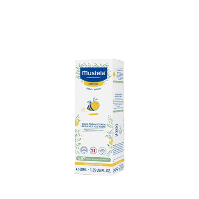 Mustela Nourishing Cream With Cold Cream 40 ml - Moisturizing Cream for Dry Skin, Sensitive Skin Care