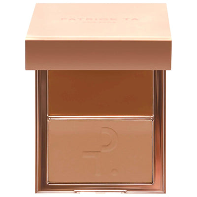 Major Skin Crème Foundation and Finishing Powder Duo - Natural Finish Makeup Set for Buildable Coverage